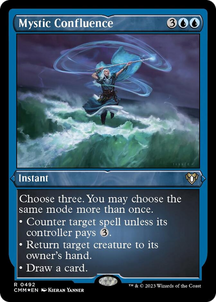 Mystic Confluence (Foil Etched) [Commander Masters] | I Want That Stuff Brandon