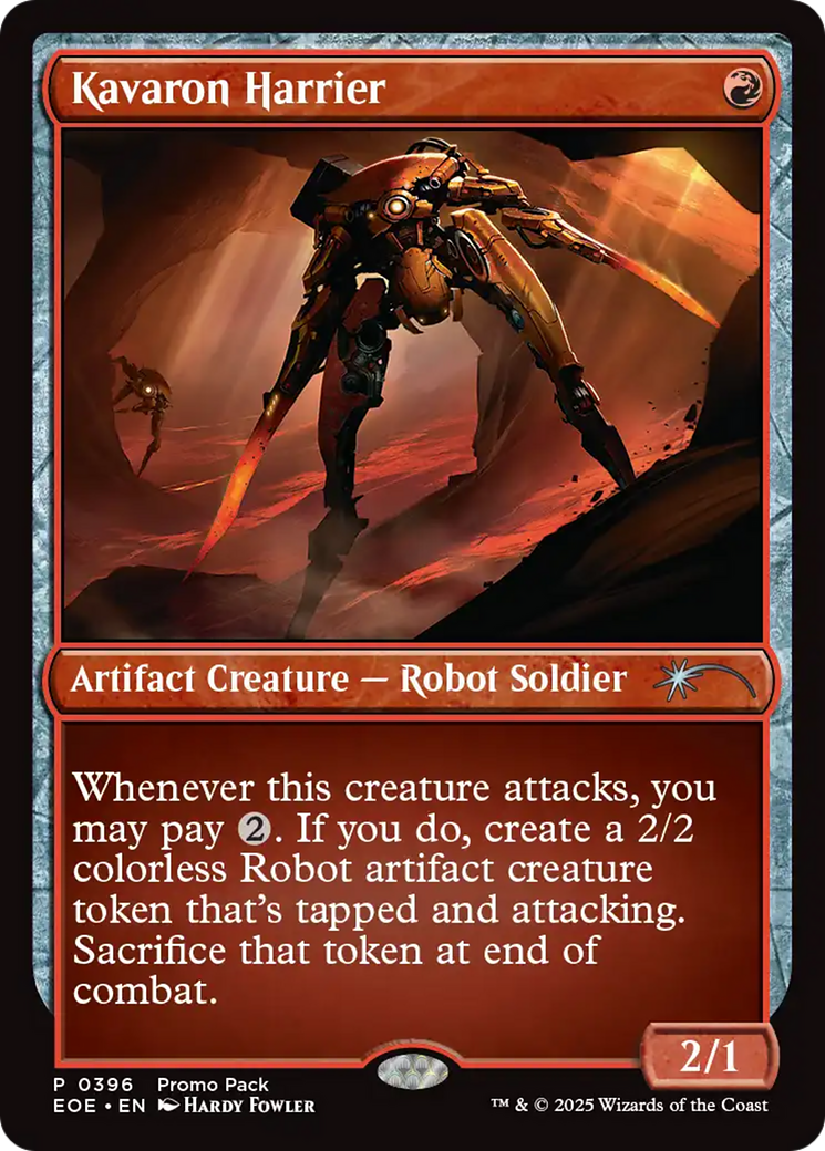 Kavaron Harrier [Edge of Eternities Promo Pack] | I Want That Stuff Brandon