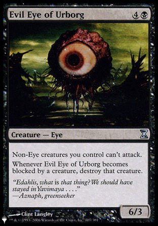 Evil Eye of Urborg [The List] | I Want That Stuff Brandon