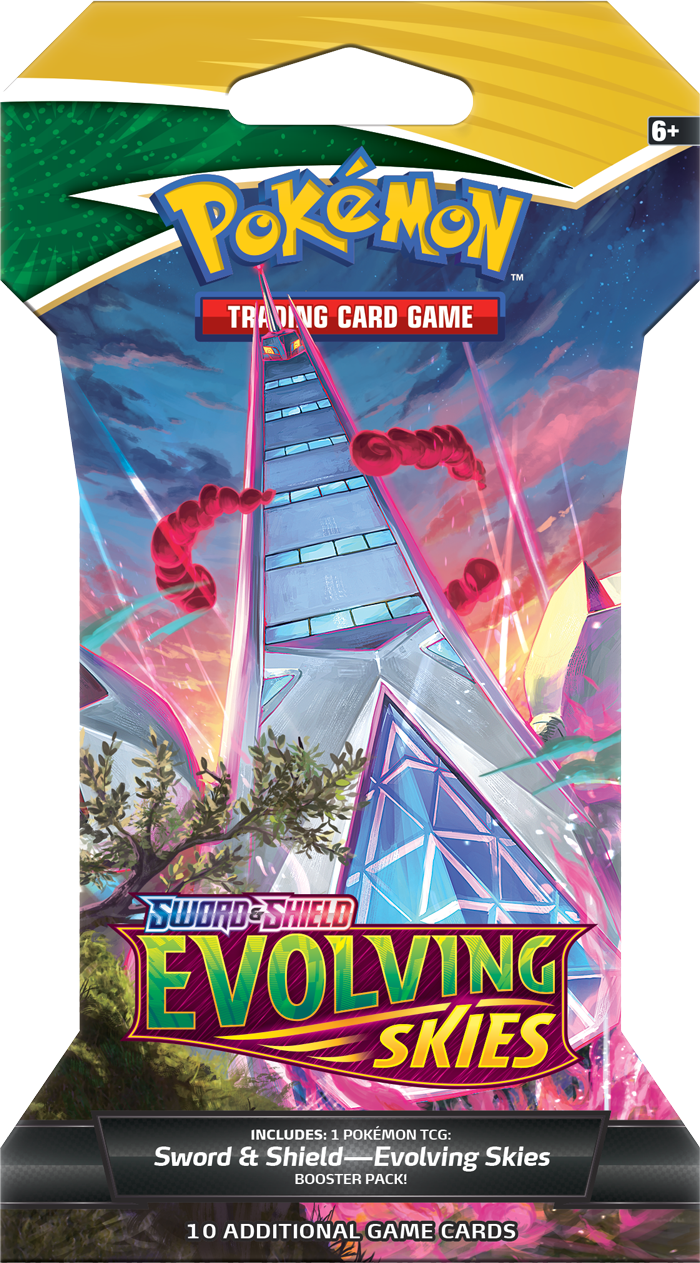 Sword & Shield: Evolving Skies - Sleeved Booster Pack | I Want That Stuff Brandon