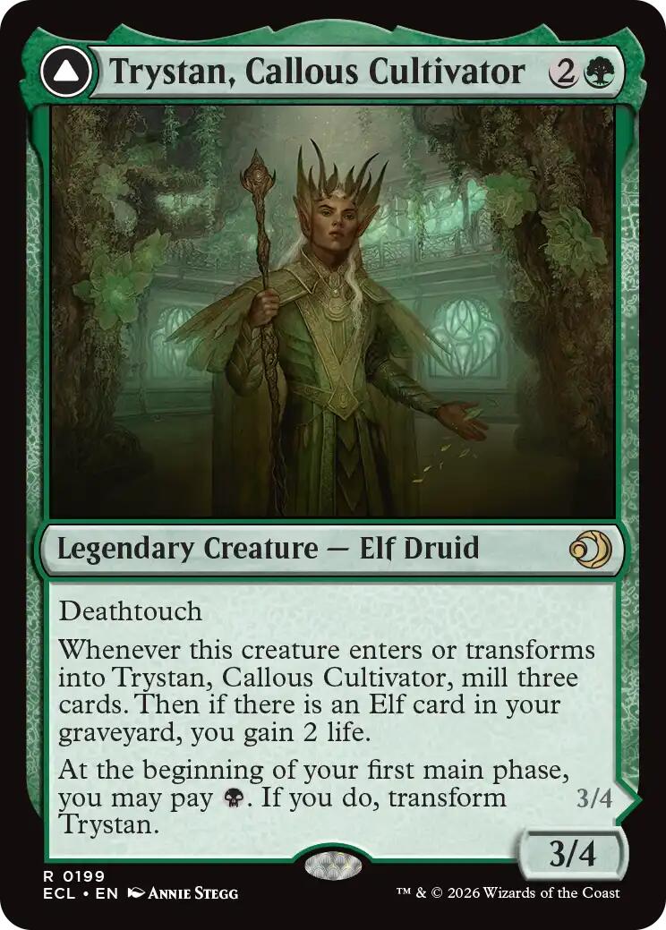 Trystan, Callous Cultivator [Lorwyn Eclipsed] | I Want That Stuff Brandon