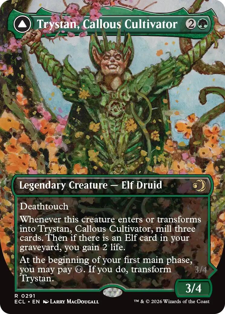 Trystan, Callous Cultivator (Borderless) [Lorwyn Eclipsed] | I Want That Stuff Brandon