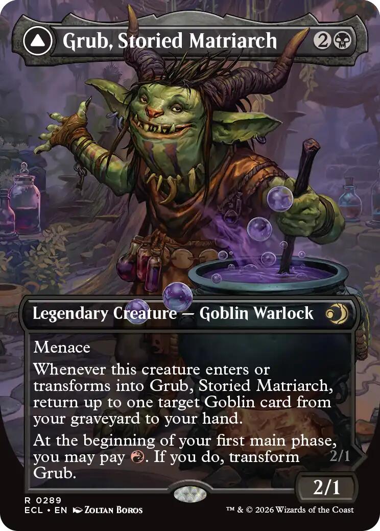 Grub, Storied Matriarch (Borderless) [Lorwyn Eclipsed] | I Want That Stuff Brandon