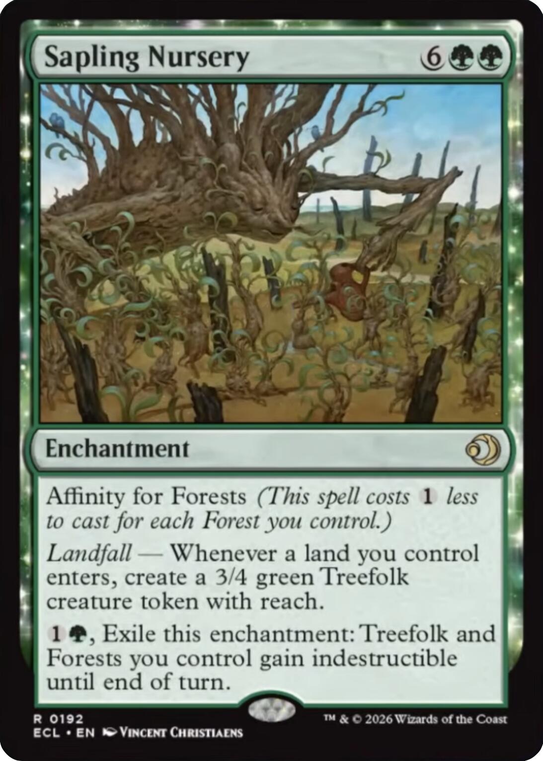 Sapling Nursery [Lorwyn Eclipsed] | I Want That Stuff Brandon