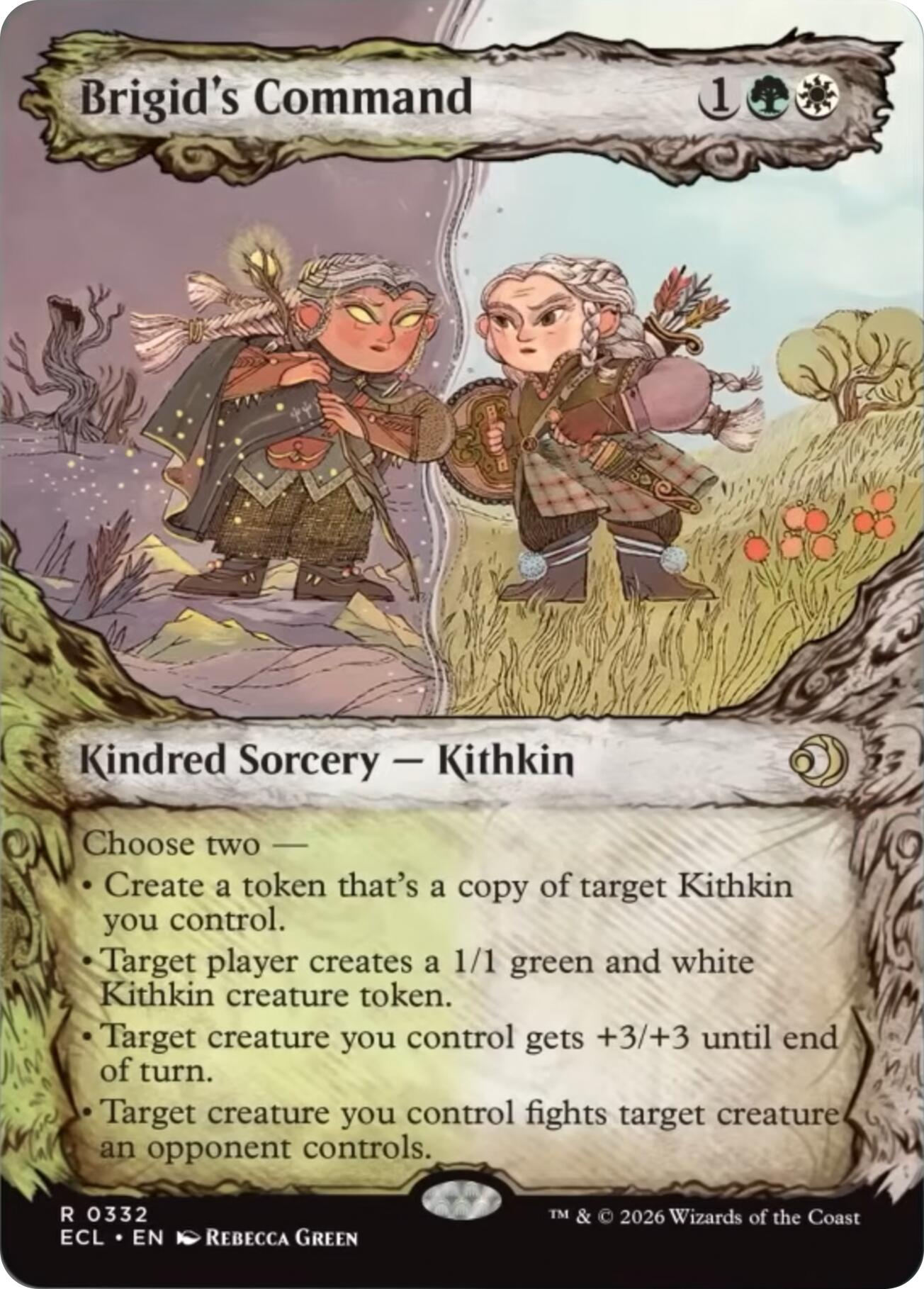 Brigid's Command (Showcase) [Lorwyn Eclipsed] | I Want That Stuff Brandon