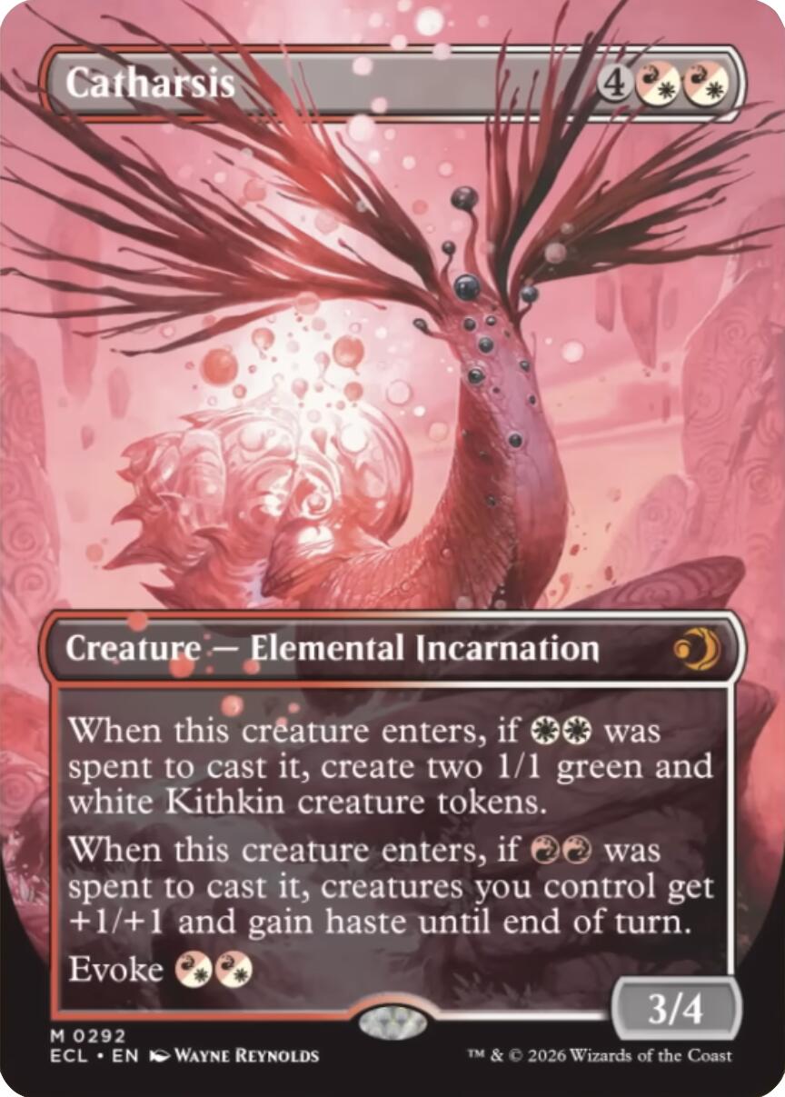 Catharsis (Borderless) [Lorwyn Eclipsed] | I Want That Stuff Brandon