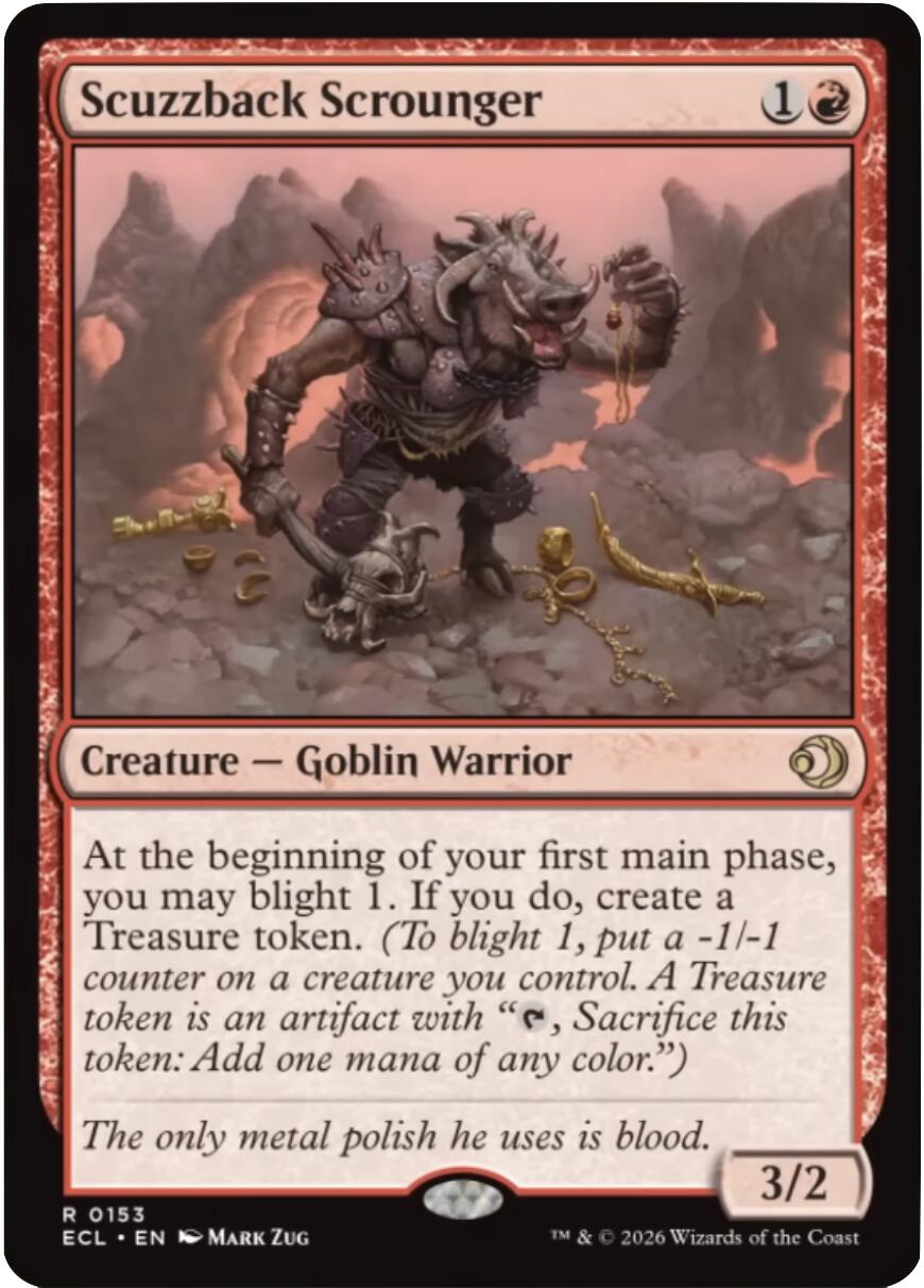 Scuzzback Scrounger [Lorwyn Eclipsed] | I Want That Stuff Brandon