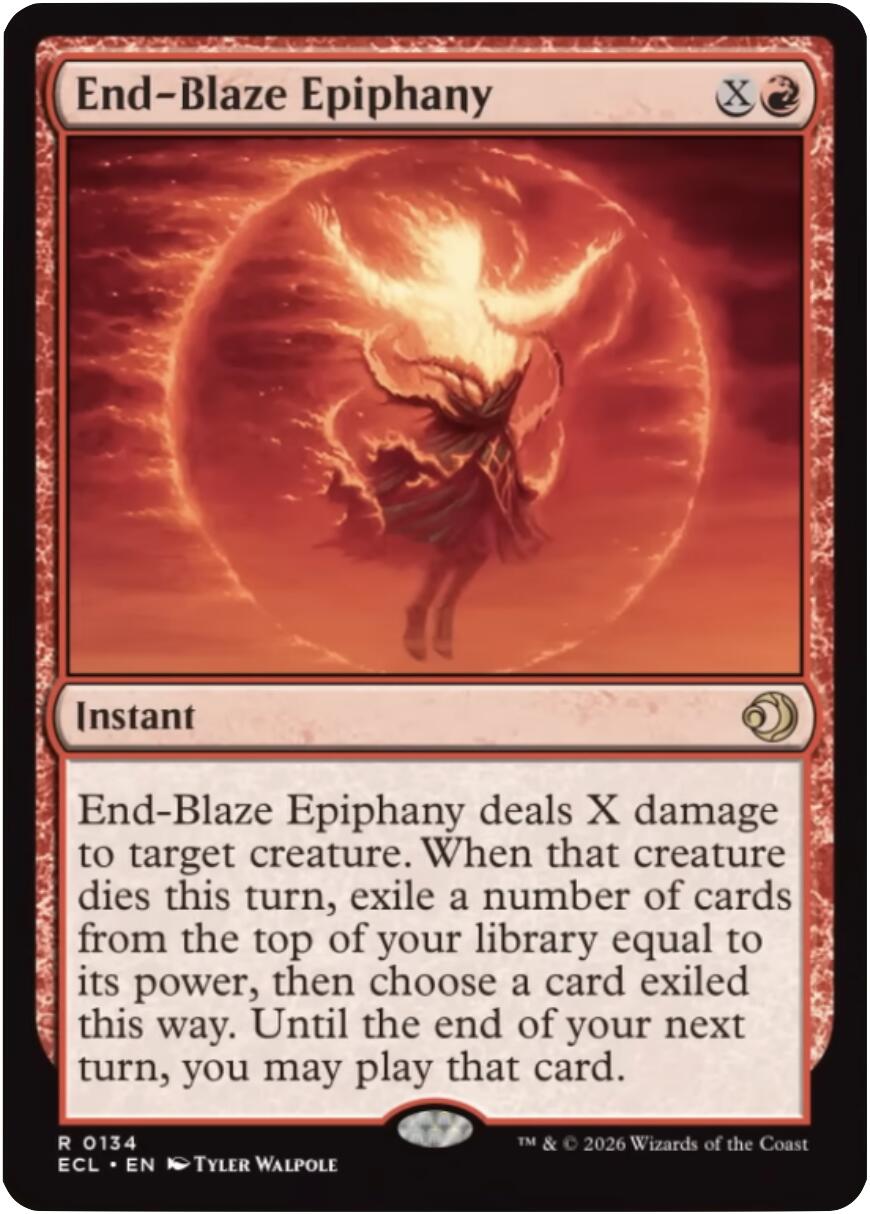 End-Blaze Epiphany [Lorwyn Eclipsed] | I Want That Stuff Brandon