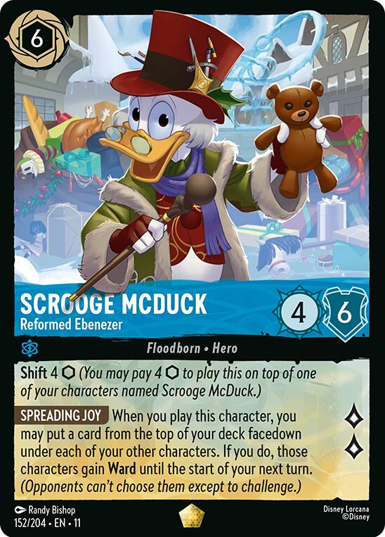 Scrooge McDuck - Reformed Ebenezer (152/204) [Winterspell] | I Want That Stuff Brandon