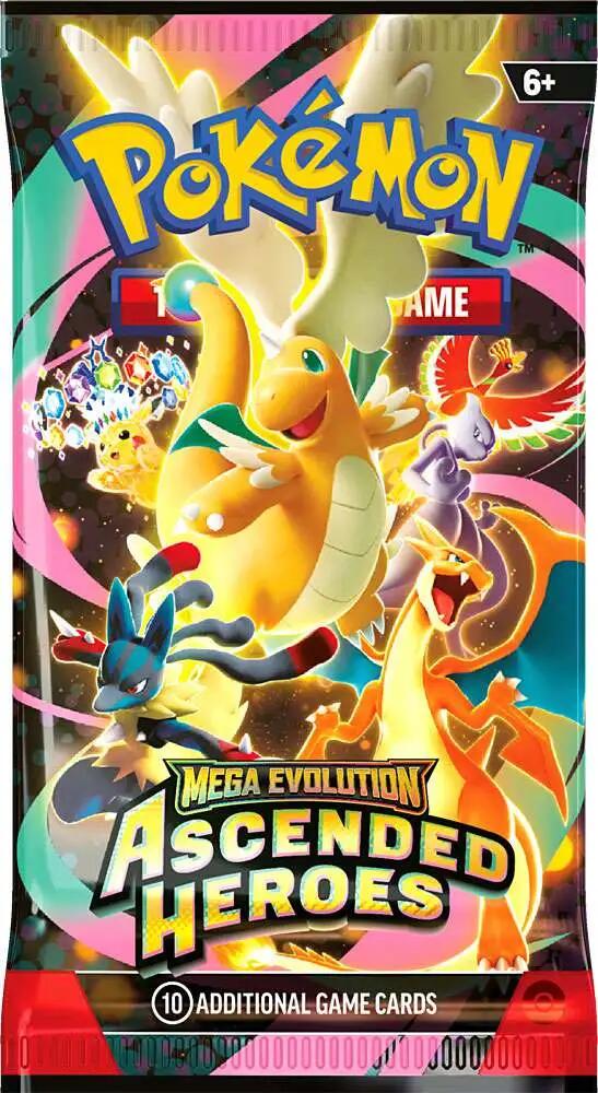 Mega Evolution: Ascended Heroes - Booster Pack | I Want That Stuff Brandon