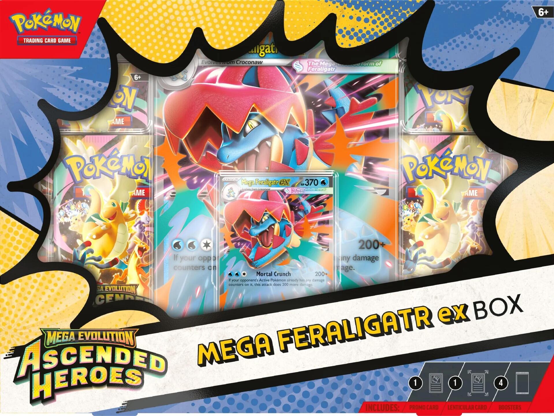 Mega Evolution: Ascended Heroes - Mega Feraligatr ex Box | I Want That Stuff Brandon