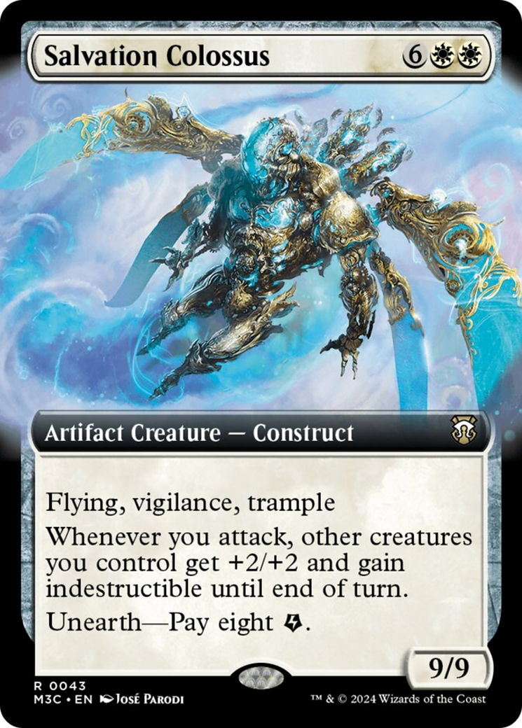 Salvation Colossus (Extended Art) [Modern Horizons 3 Commander] | I Want That Stuff Brandon