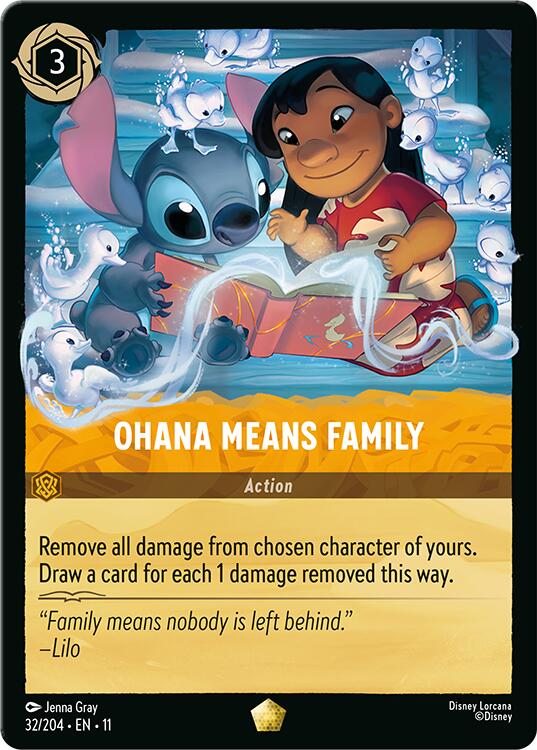 Ohana Means Family (32/204) [Winterspell] | I Want That Stuff Brandon