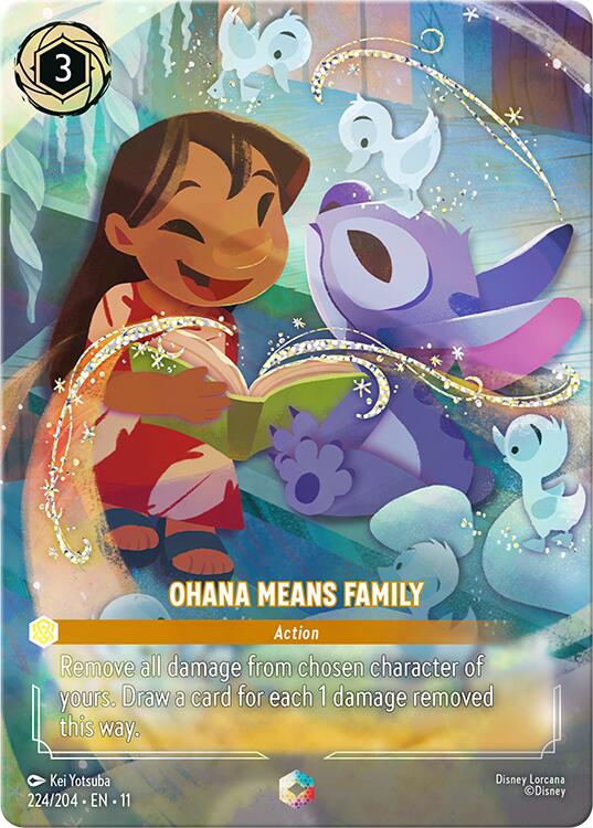 Ohana Means Family (Enchanted) (224/204) [Winterspell] | I Want That Stuff Brandon