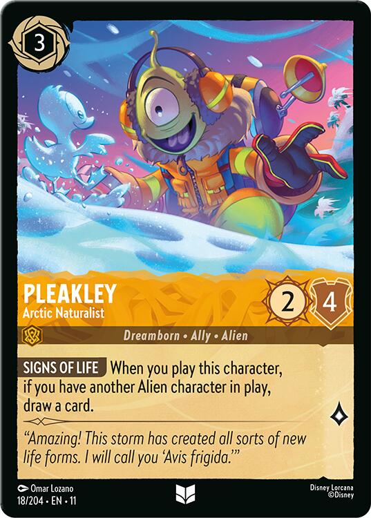 Pleakley - Arctic Naturalist (18/204) [Winterspell] | I Want That Stuff Brandon