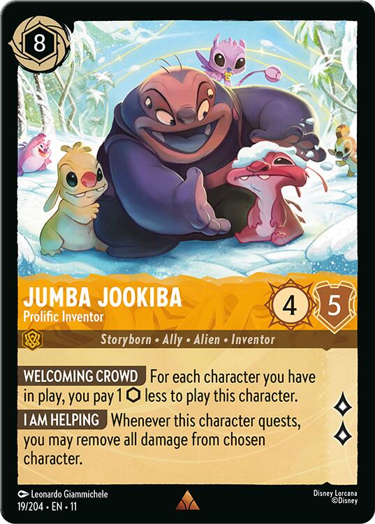 Jumba Jookiba - Prolific Inventor (19/204) [Winterspell] | I Want That Stuff Brandon