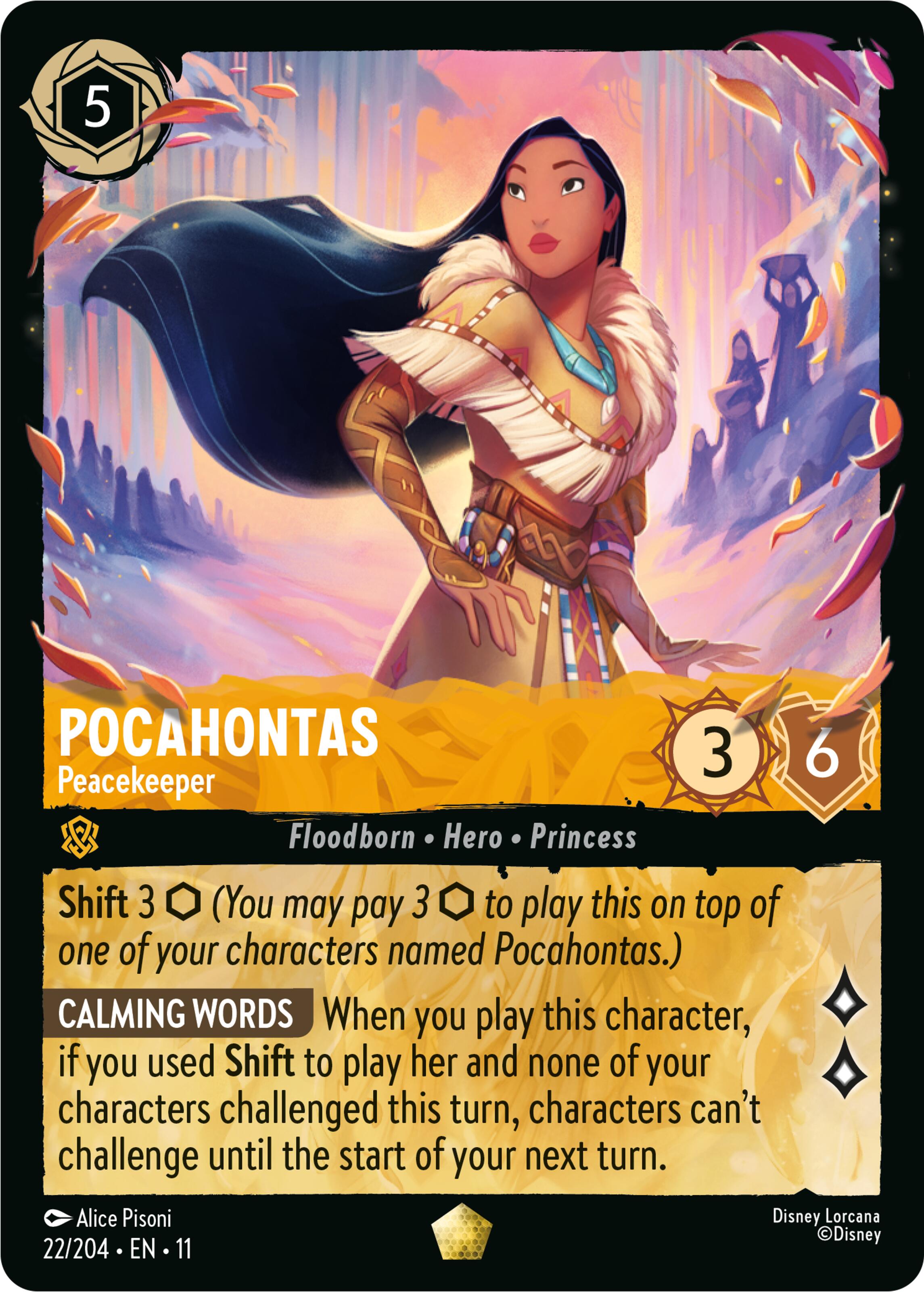 Pocahontas - Peacekeeper (22/204) [Winterspell] | I Want That Stuff Brandon
