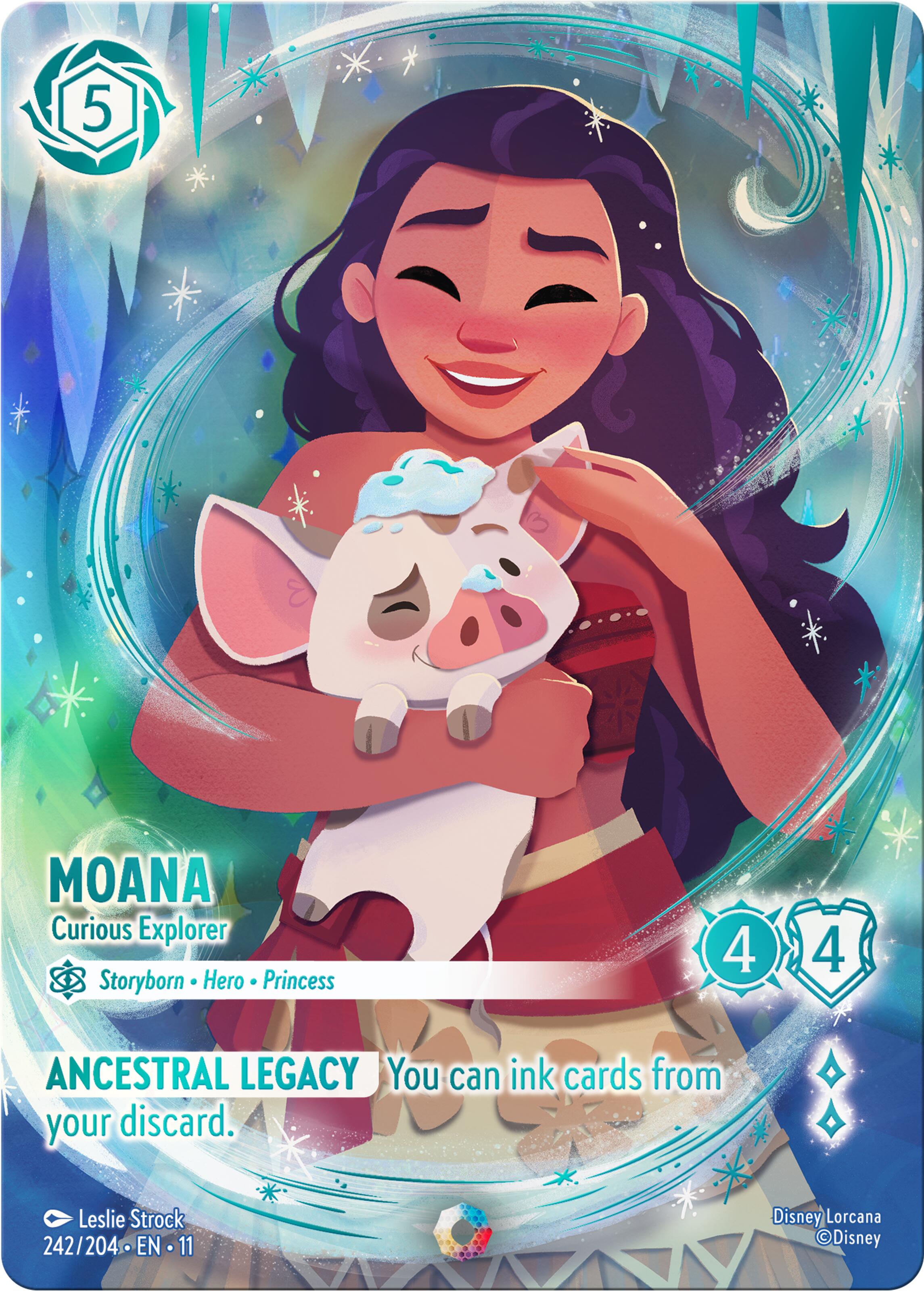Moana - Curious Explorer (Iconic) (242/204) [Winterspell] | I Want That Stuff Brandon