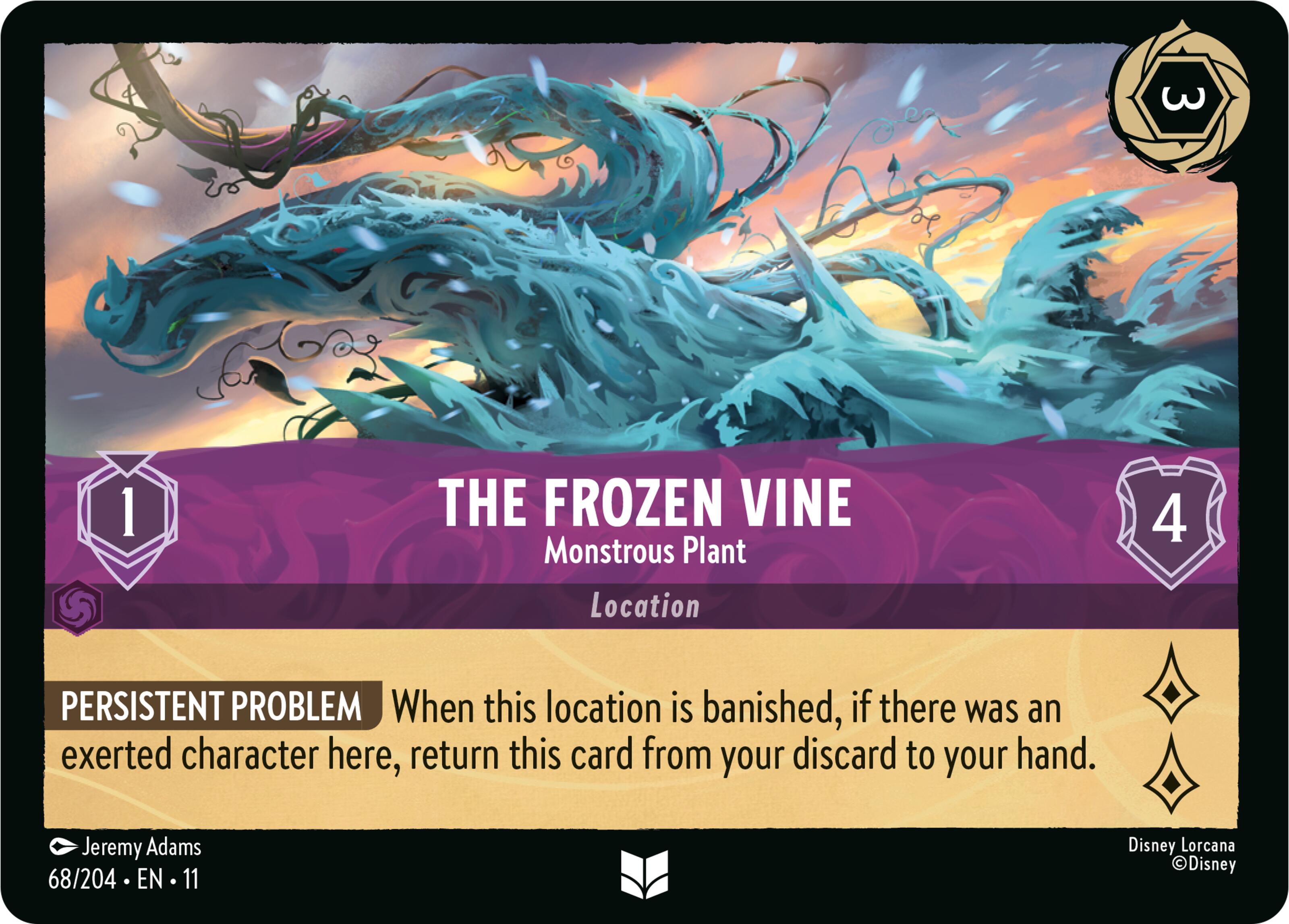 The Frozen Vine - Monstrous Plant (68/204) [Winterspell] | I Want That Stuff Brandon
