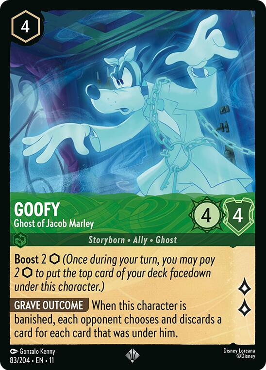 Goofy - Ghost of Jacob Marley (83/204) [Winterspell] | I Want That Stuff Brandon