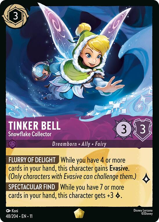 Tinker Bell - Snowflake Collector (48/204) [Winterspell] | I Want That Stuff Brandon