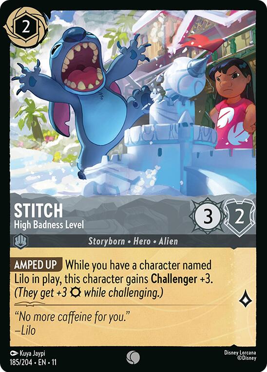 Stitch - High Badness Level (185/204) [Winterspell] | I Want That Stuff Brandon