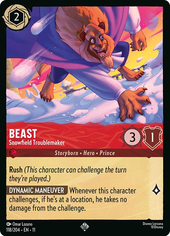 Beast - Snowfield Troublemaker (118/204) [Winterspell] | I Want That Stuff Brandon