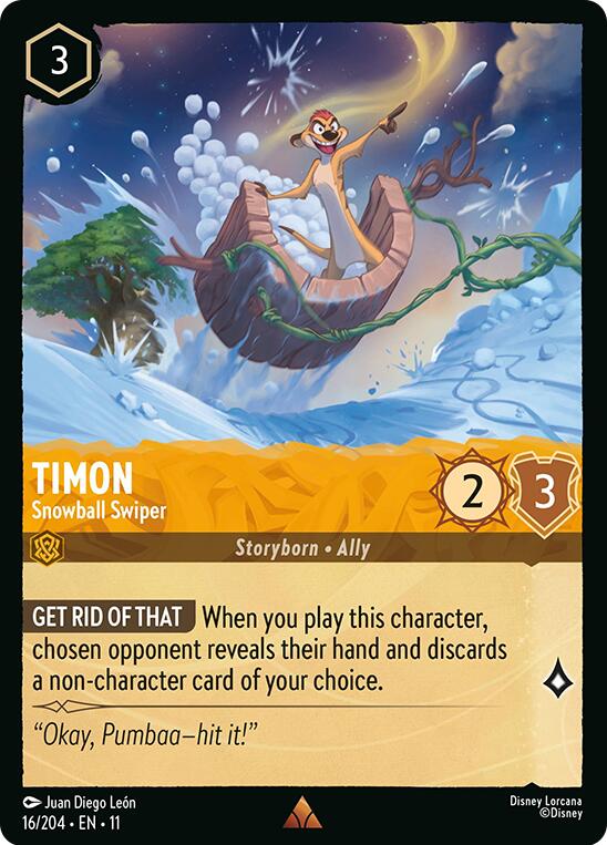 Timon - Snowball Swiper (16/204) [Winterspell] | I Want That Stuff Brandon