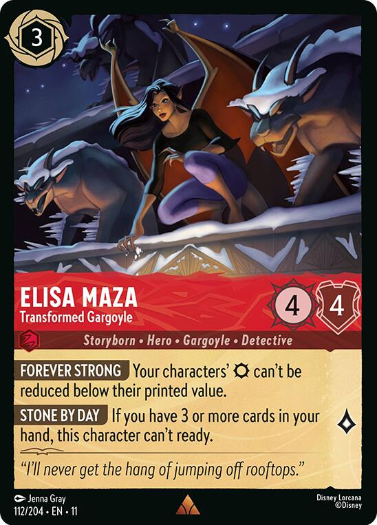 Elisa Maza - Transformed Gargoyle (112/204) [Winterspell] | I Want That Stuff Brandon