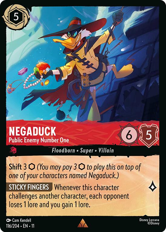 Negaduck - Public Enemy Number One (116/204) [Winterspell] | I Want That Stuff Brandon