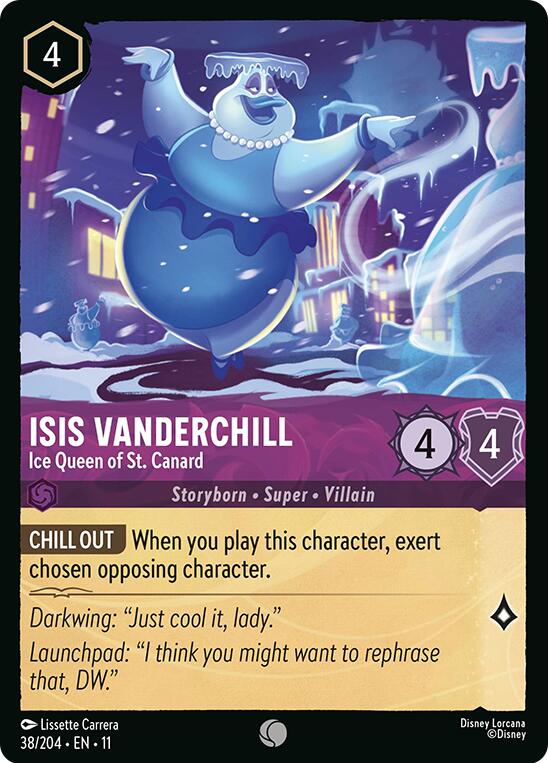 Isis Vanderchill - Ice Queen of St. Canard (38/204) [Winterspell] | I Want That Stuff Brandon