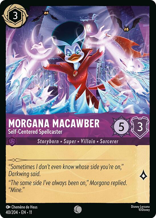 Morgana Macawber - Self-Centered Spellcaster (40/204) [Winterspell] | I Want That Stuff Brandon