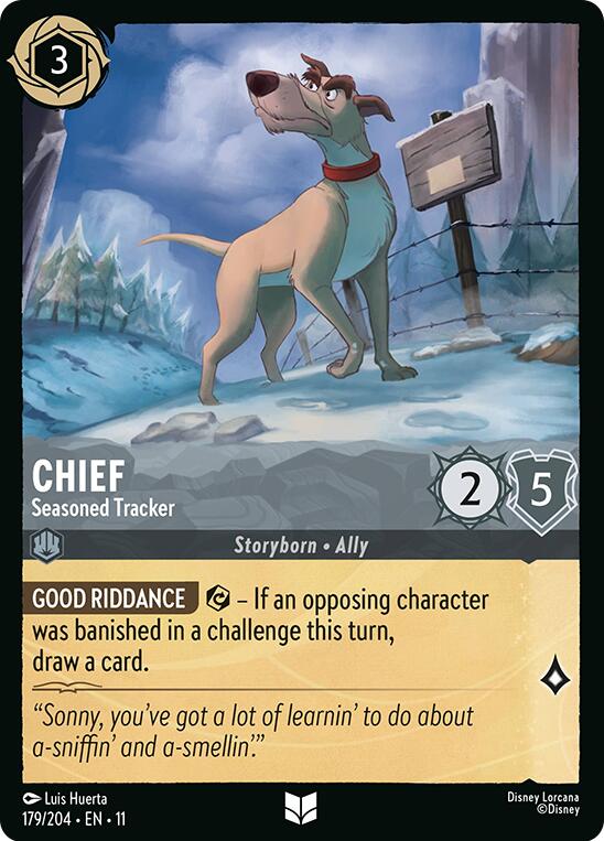 Chief - Seasoned Tracker (179/204) [Winterspell] | I Want That Stuff Brandon