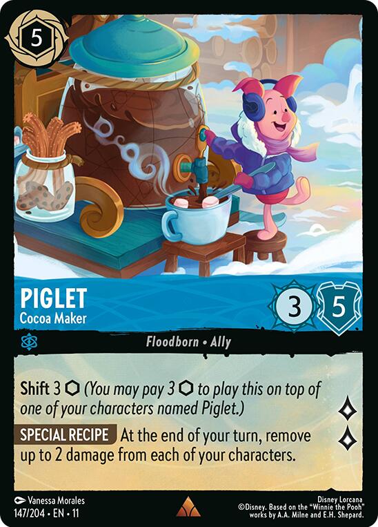 Piglet - Cocoa Maker (147/204) [Winterspell] | I Want That Stuff Brandon