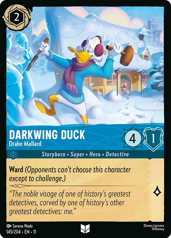 Darkwing Duck - Drake Mallard (145/204) [Winterspell] | I Want That Stuff Brandon