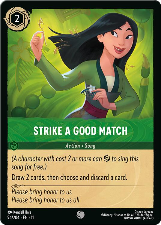 Strike a Good Match (94/204) [Winterspell] | I Want That Stuff Brandon