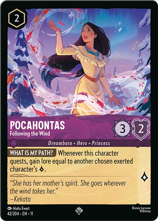 Pocahontas - Following the Wind (42/204) [Winterspell] | I Want That Stuff Brandon