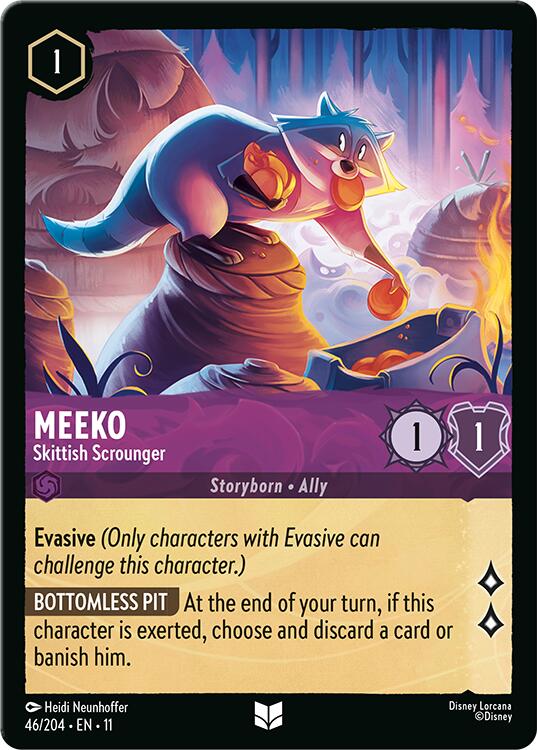 Meeko - Skittish Scrounger (46/204) [Winterspell] | I Want That Stuff Brandon