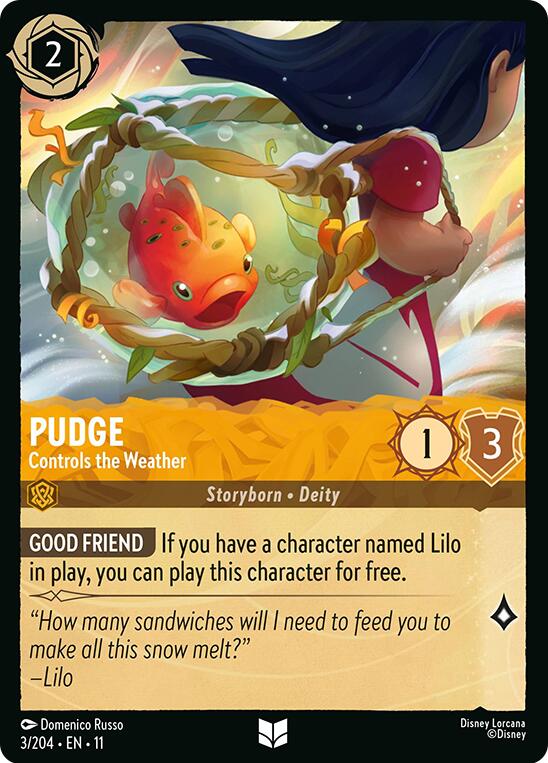 Pudge - Controls the Weather (3/204) [Winterspell] | I Want That Stuff Brandon