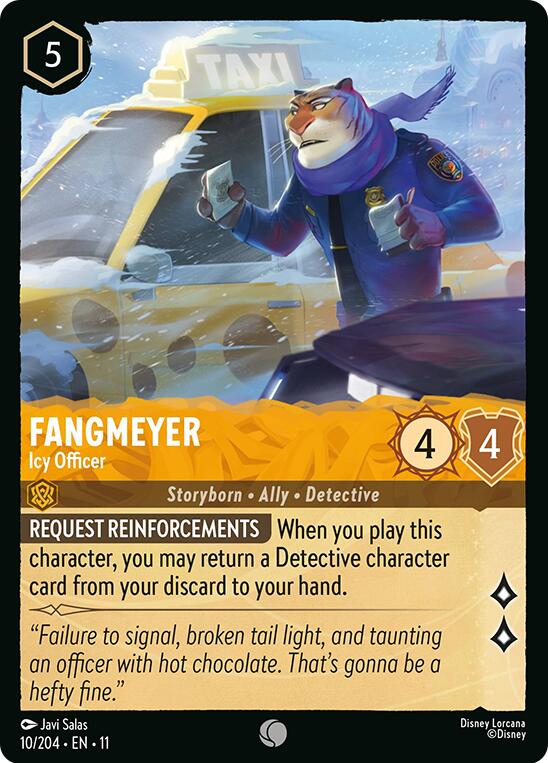 Fangmeyer - Icy Officer (10/204) [Winterspell] | I Want That Stuff Brandon