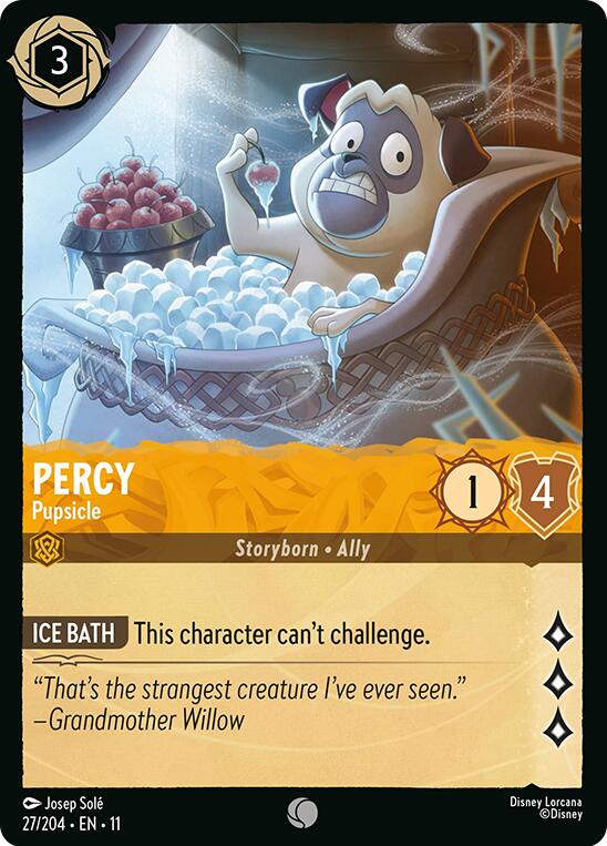 Percy - Pupsicle (27/204) [Winterspell] | I Want That Stuff Brandon
