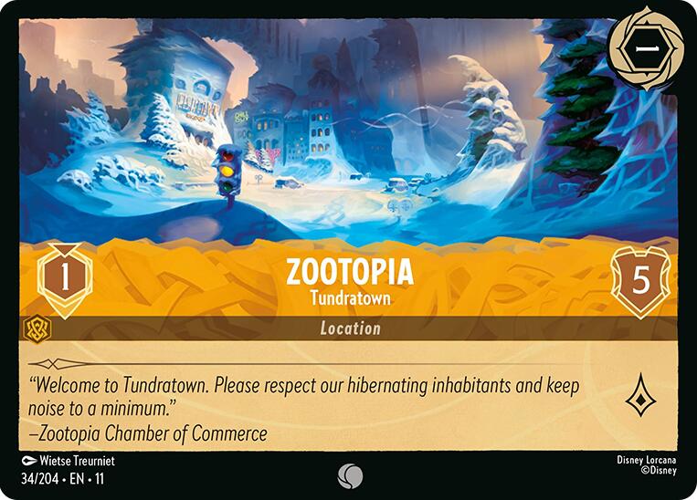 Zootopia - Tundratown (34/204) [Winterspell] | I Want That Stuff Brandon