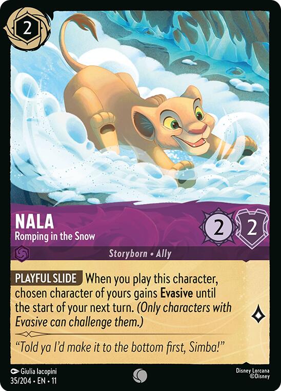 Nala - Romping in the Snow (35/204) [Winterspell] | I Want That Stuff Brandon