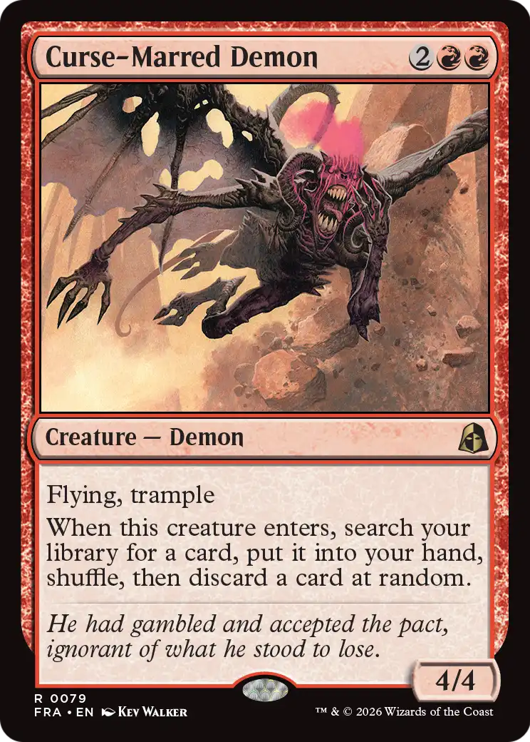 Curse-Marred Demon [Reality Fracture] | I Want That Stuff Brandon