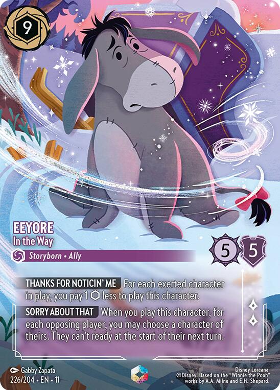 Eeyore - In the Way (Enchanted) (226/204) [Winterspell] | I Want That Stuff Brandon