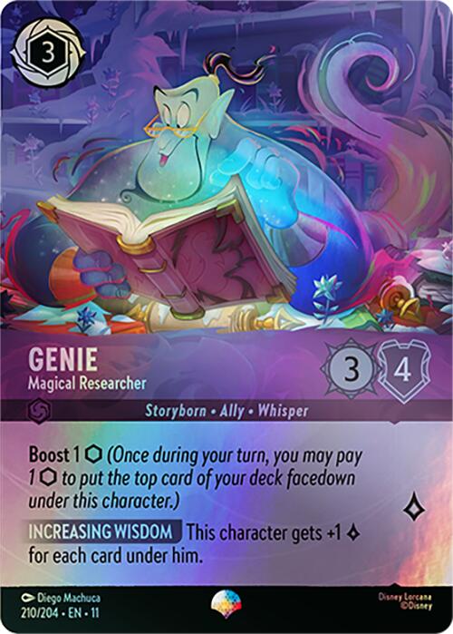 Genie - Magical Researcher (Epic) (210/204) [Winterspell] | I Want That Stuff Brandon