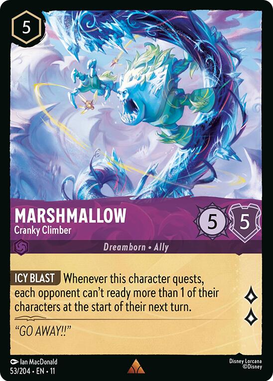 Marshmallow - Cranky Climber (53/204) [Winterspell] | I Want That Stuff Brandon