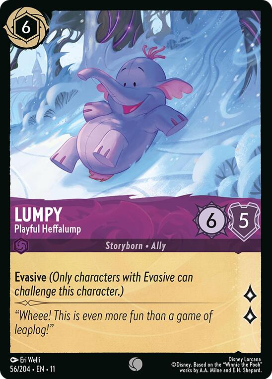 Lumpy - Playful Heffalump (56/204) [Winterspell] | I Want That Stuff Brandon