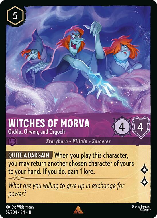 Witches of Morva - Orddu, Orwen, and Orgoch (57/204) [Winterspell] | I Want That Stuff Brandon