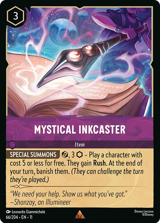 Mystical Inkcaster (66/204) [Winterspell] | I Want That Stuff Brandon